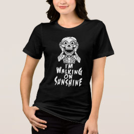 Camiseta Triblenda Skeleton Vibes: Walking on Sunshine!