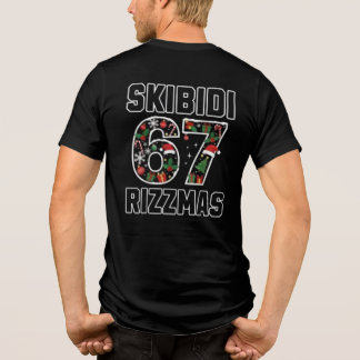 Camiseta Triblenda Skibidi Six Seven Rizzmas Funny Christmas 2025 Mem