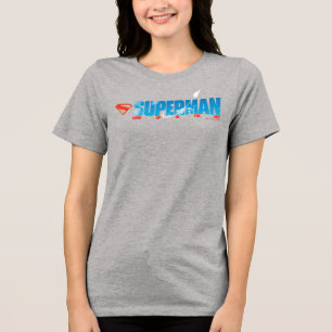 Camiseta Triblenda Skybound Superman Silhouette