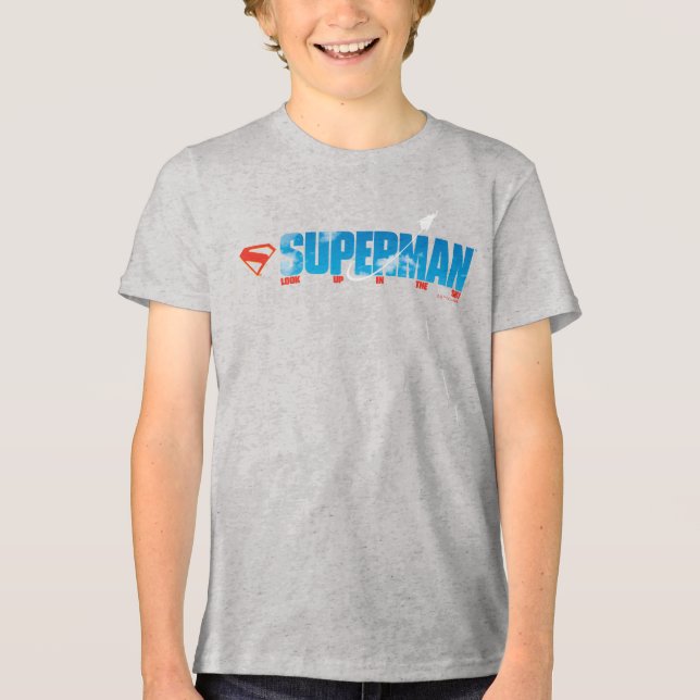 Camiseta Triblenda Skybound Superman Silhouette (Anverso)