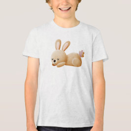 Camiseta Triblenda Sleeping Bunny Illustration