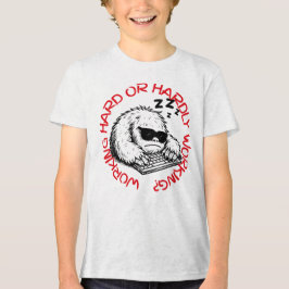 Camiseta Triblenda Sleeping on Keyboard Abominable Snowman