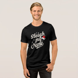 Camiseta Triblenda Sleigh Name Vibes
