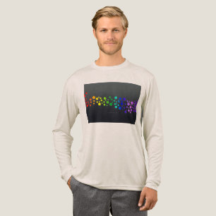 Camiseta Triblenda SlipperyJoe ama burbujas rojo naranja amarillo ver