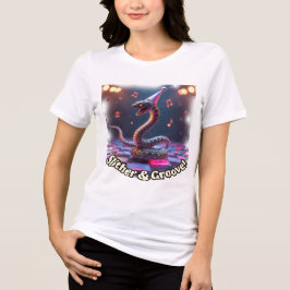 Camiseta Triblenda ¡Slither y Groove! Danza Robótica de serpientes