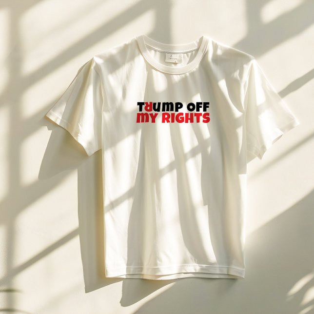 Camiseta Triblenda Slogan de protesta estudiantil anti Trump elegante (Subido por el creador)