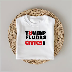 Camiseta Triblenda Slogan de protesta estudiantil anti-trump negro ro