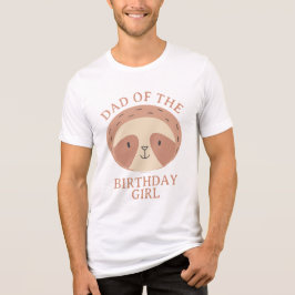 Camiseta Triblenda Slumberkins Sloth Dad of the Birthday Girl