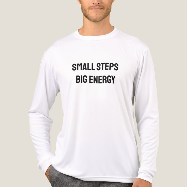 Camiseta Triblenda Small steps. Big energy (Anverso )