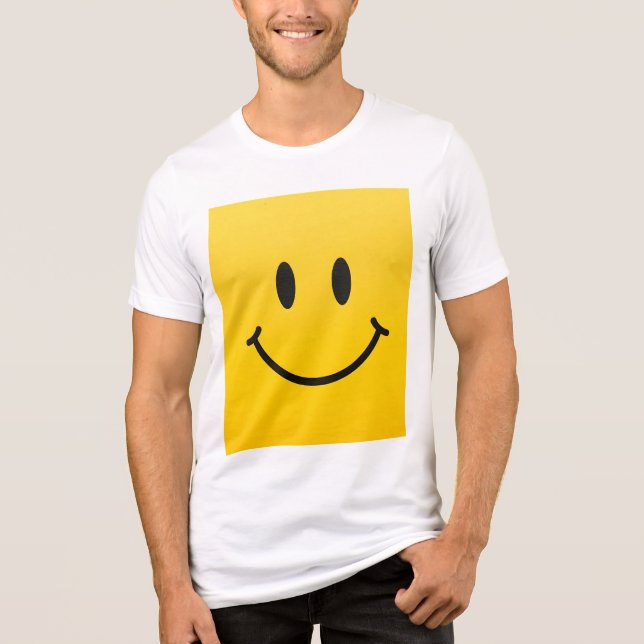 Camiseta Triblenda Smiley Face T Shirt  (Anverso)