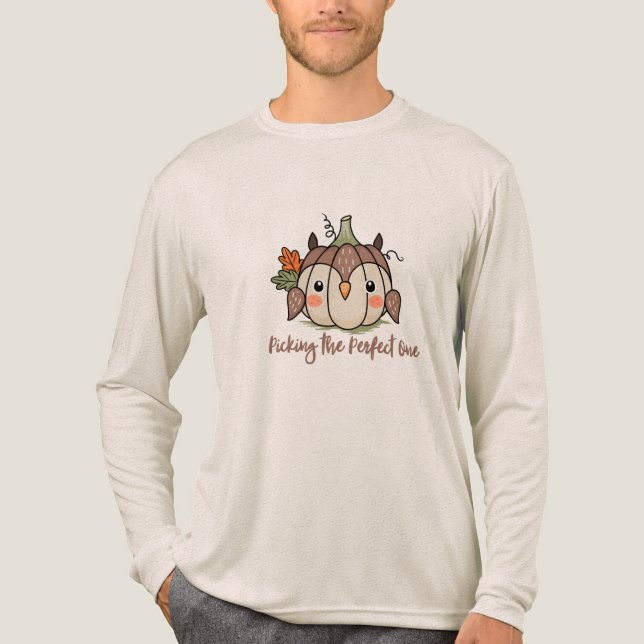 Camiseta Triblenda Smiling Pumpkin Sparrow Design (Anverso)