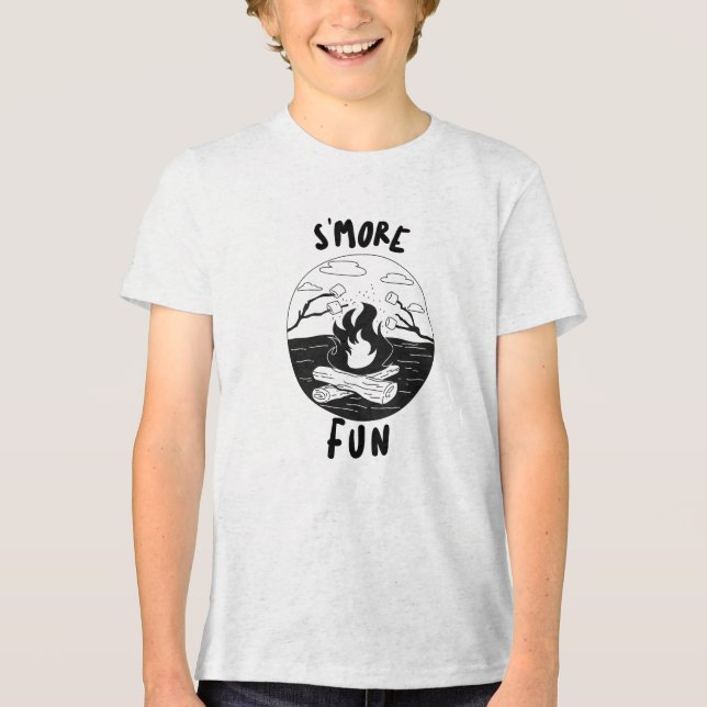 Camiseta Triblenda S'more Fun es más (Anverso)