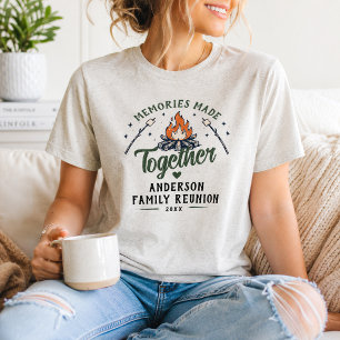 Camiseta Triblenda S'mores a la hoguera personalizados para la reunió