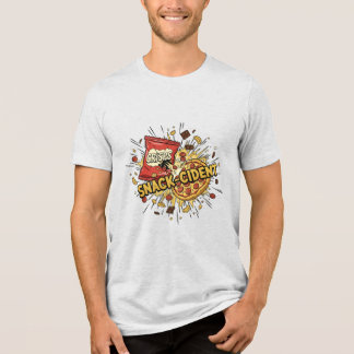 Camiseta Triblenda Snack-cident – Chaotic Snack Food Crash Streetwear