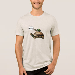 Camiseta Triblenda Snail Riding a Turtle