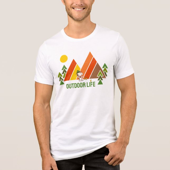 Camiseta Triblenda Snoopy | Beagle Scout - El gran exterior (Anverso)