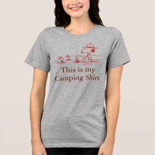 Camiseta Triblenda Snoopy   Beagle Scout - Todo bien en el bosque