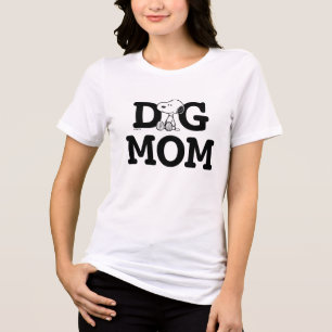 Camiseta Triblenda Snoopy   Camiseta De Mamá Perra