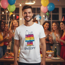 Snoopy | Casa de perros arco iris