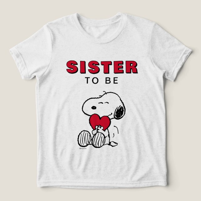 Camiseta Triblenda Snoopy | Little Sweetheart Tri-Blend Shirt (Diseño delantero )