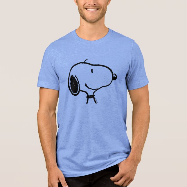 Camiseta Triblenda Snoopy Smile Giggle Laugh (Anverso)