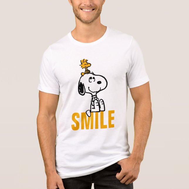 Camiseta Triblenda Snoopy & Woodstock - Todas las sonrisas (Anverso)