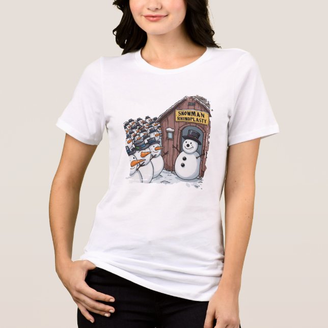 Camiseta Triblenda Snowman Nose Jobs (Anverso)