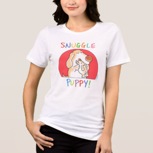 Camiseta Triblenda ¡SNUGGLE PUPPY! por Sandra Boynton
