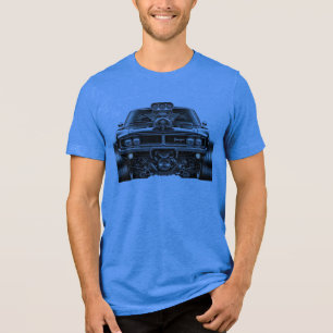 Camiseta Triblenda Sobreconducción muscular de coche