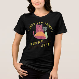 Camiseta Triblenda Sobreviví al turbio gato Ache de hoy