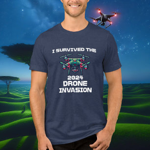 Camiseta Triblenda Sobreviví la invasión de drones de 2024