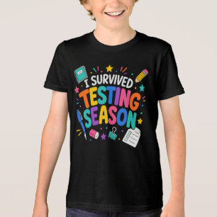 Camiseta Triblenda Sobreviví la temporada de exámenes Humor escolar