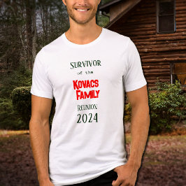 Camiseta Triblenda Sobreviviente de la reunión familiar de Kovacs