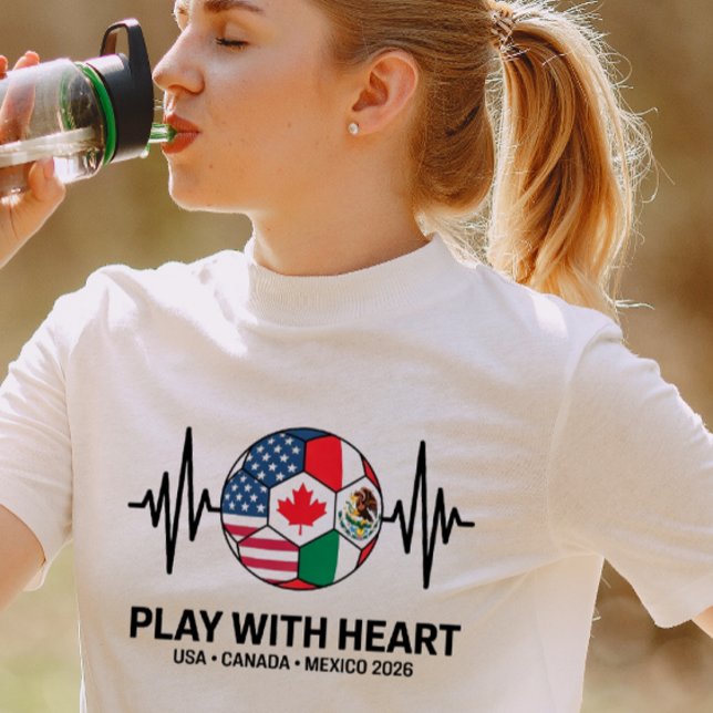 Camiseta Triblenda Soccer Heartbeat USA Canada Mexico 2026 (Subido por el creador)