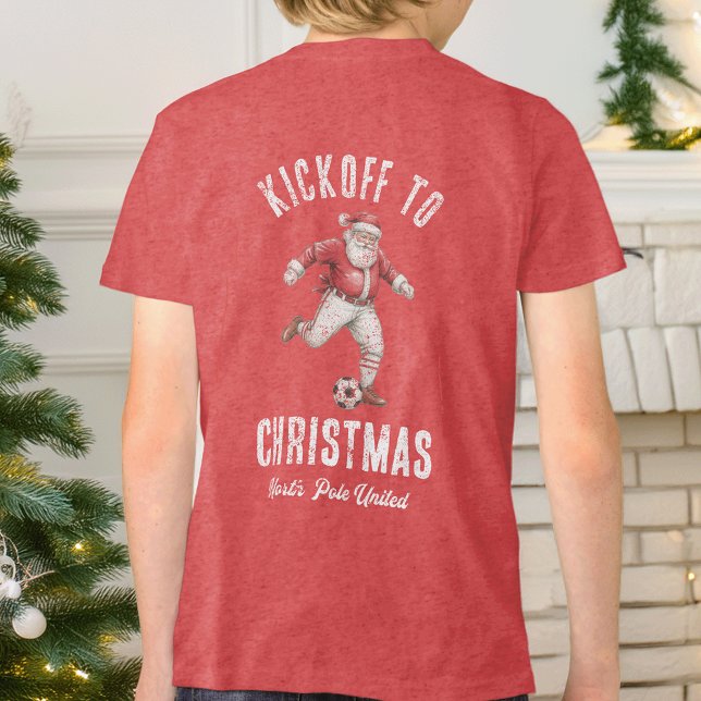 Camiseta Triblenda Soccer Santa Kickoff to Christmas (Subido por el creador)