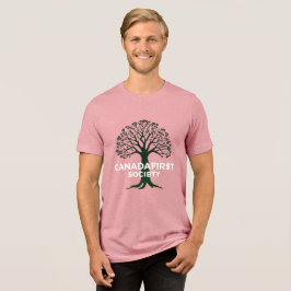 CAMISETA TRIBLENDA SOCIEDAD CANADÁ PRIMERO