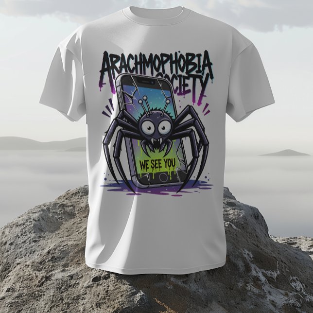 Camiseta Triblenda Sociedad de Aracnofobia - Te vemos camiseta (Subido por el creador)