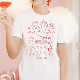 Camiseta Triblenda Sociedad de Brunch y Regret