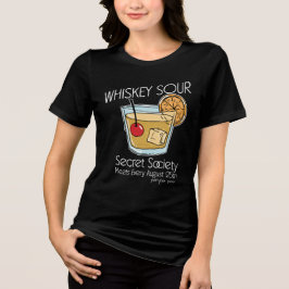 Camiseta Triblenda Sociedad Secreta Whiskey Sour