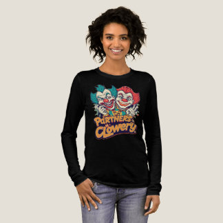 Camiseta Triblenda Socios en Clowery (Chiste de Payaso Divertido)