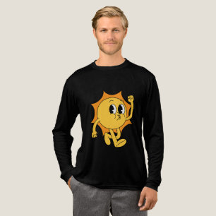 Camiseta Triblenda Sol retro con tapones