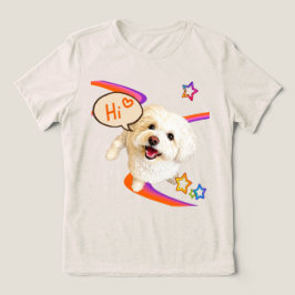 Camiseta Triblenda Solo diciendo "Hola" 
