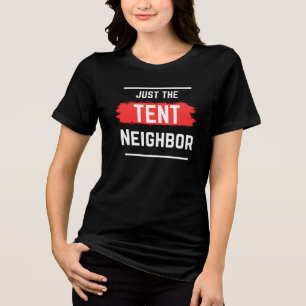 Camiseta Triblenda Solo el vecino de la tienda Tipografía,simple,dive