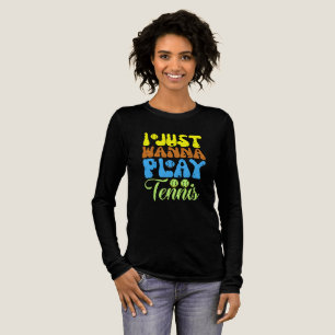 Camiseta Triblenda solo quiero jugar al tenis