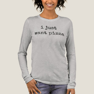 Camiseta Triblenda Sólo Quiero Pizza