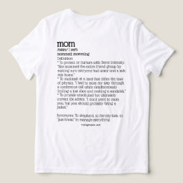 Camiseta Triblenda Solo Tratando 2 Mamá, Verbo 