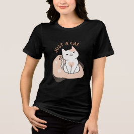 Camiseta Triblenda Solo Un Gato Amante De Gatos Lindos
