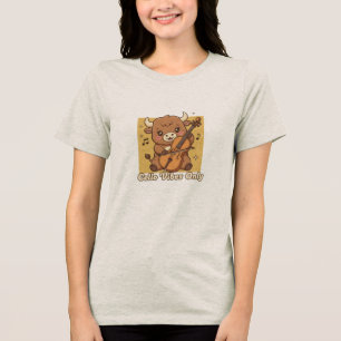 Camiseta Triblenda Solo Vibraciones de Cello