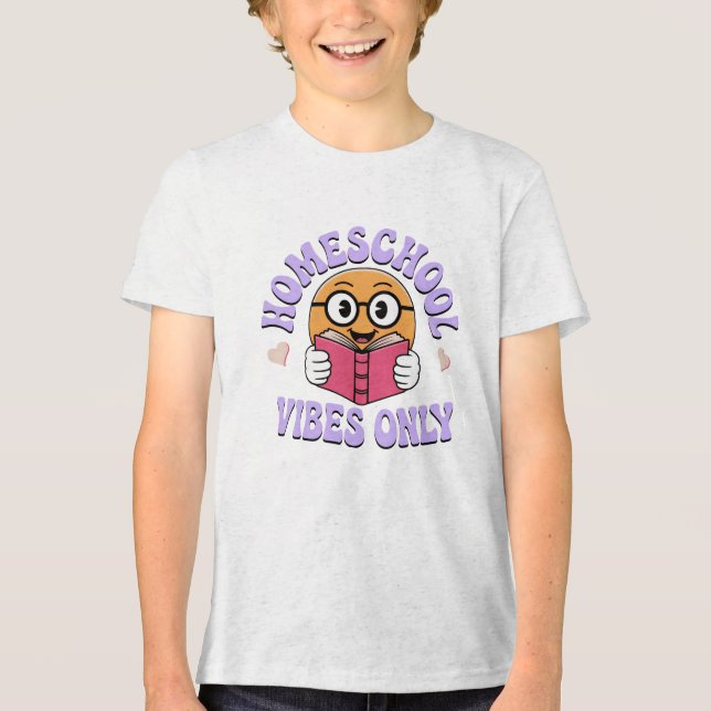 Camiseta Triblenda Solo videos de colegios de casa (Anverso)