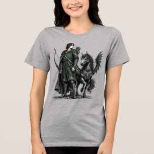 Camiseta Triblenda Sombras Aladas & Leraje Objetivo Arcano